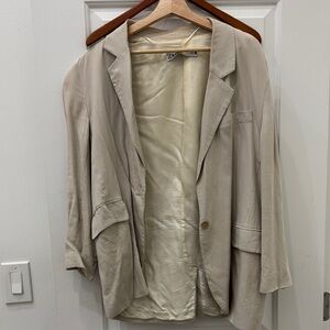 Zara Women's Light Tan Blazer